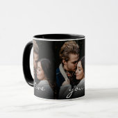 Liebe Sie immer Romantische Foto Liebe machen es e Tasse (Vorderseite Links)