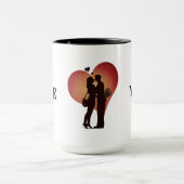 Liebe Sie Kaffee Tasse (Zentrum)