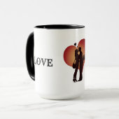 Liebe Sie Kaffee Tasse (Vorderseite Links)