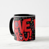 Liebe Sie! Kaffee TASSE (Vorderseite Links)