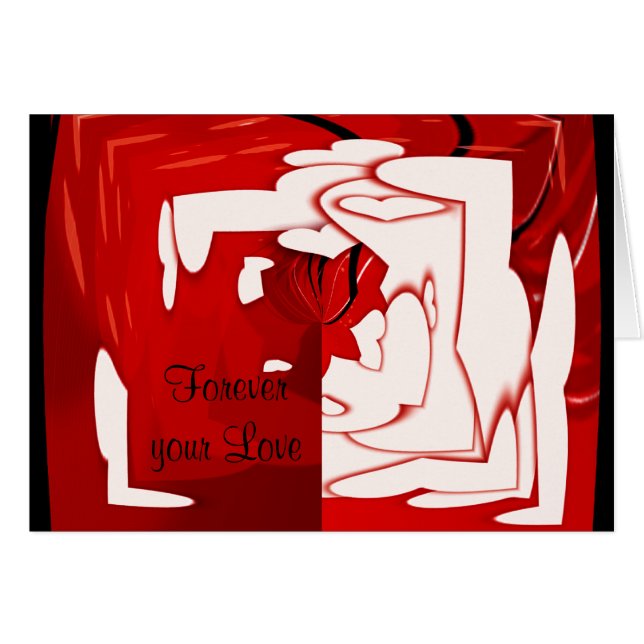 Liebe Sie_ Karte (Vorderseite (Horizontal))