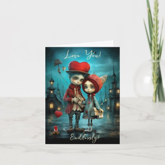 Liebe-Sie-Karte Dankeskarte (Vorderseite)