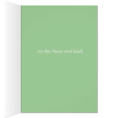 Liebe Sie Karte, Retriever Dog mit Rose, Adorable (Innen (Rechts))