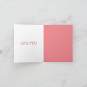 Liebe Sie Katzen Karte (Innenseite)