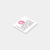 Liebe Sie Liebe-Anmerkungen Post-it Klebezettel (angewinkelt)