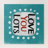 Liebe Sie lieben Jigsaw Puzzle (Horizontal)