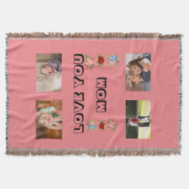 Liebe Sie, Mama 4 Fotos Pakenham Schriftart Decke