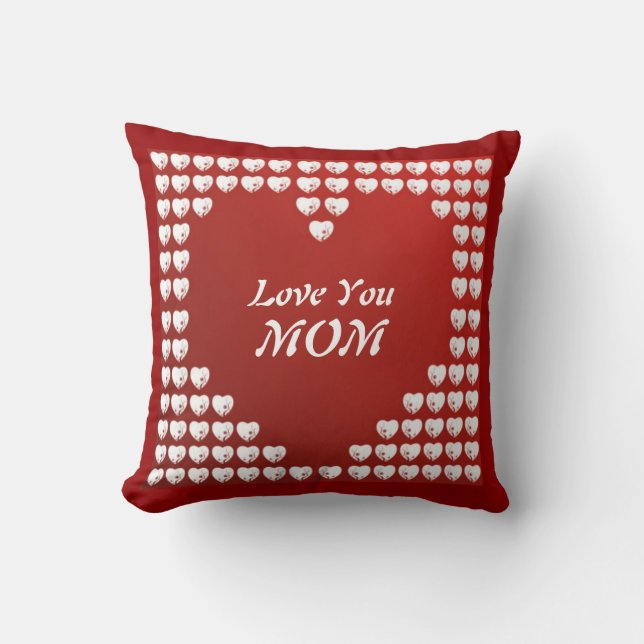 Liebe Sie Mama American Mojo Pillow Kissen (Vorderseite)