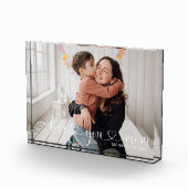 Liebe Sie Mama Anpassbare Foto-Block-12x18 Fotoblock (Rechts)