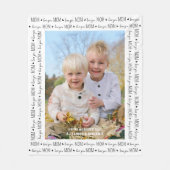 Liebe Sie MAMA benutzerdefinierte Niedliche Foto M Fleecedecke (Vorderseite)