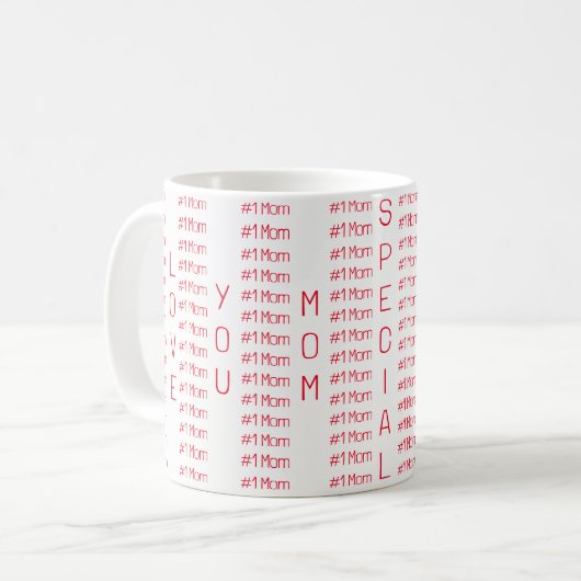 Liebe Sie Mama Besondere Tasse (Vorderseite Links)