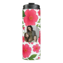 Liebe Sie Mama Bluthochröhrentumbler mit Foto Thermosbecher