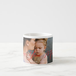 Liebe Sie Mama Danke Foto Espressotasse