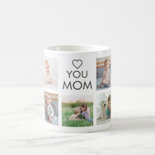 Liebe Sie Mama Familienfoto Collage Kaffeetasse
