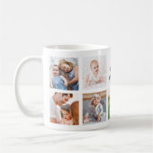 Liebe Sie Mama Familienfoto Collage Kaffeetasse (Links)