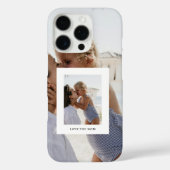 "Liebe Sie Mama Foto Geschenk Case-Mate iPhone Hülle (Rückseite)