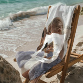 Liebe Sie Mama Foto Geschenk Strandtuch