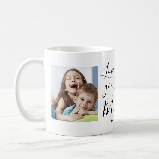 Liebe Sie Mama Fotos Hydrangea Kaffeetasse (Links)