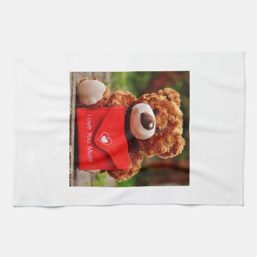 Liebe Sie Mama Geschirrtuch (Horizontal)