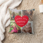 Liebe Sie MAMA gibt Foto Collage Niedlich Heftschr Kissen (Blanket)