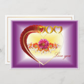 Liebe Sie Mama Glückliche Muttertagskarte Feiertagskarte (Vorne/Hinten)