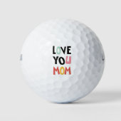Liebe Sie Mama Golf Ball (Vorderseite)