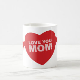 Liebe Sie Mama-Herz Kaffeetasse