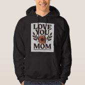 Liebe Sie Mama Herzlich Willkommen bei Mamas Hoodie (Vorderseite)