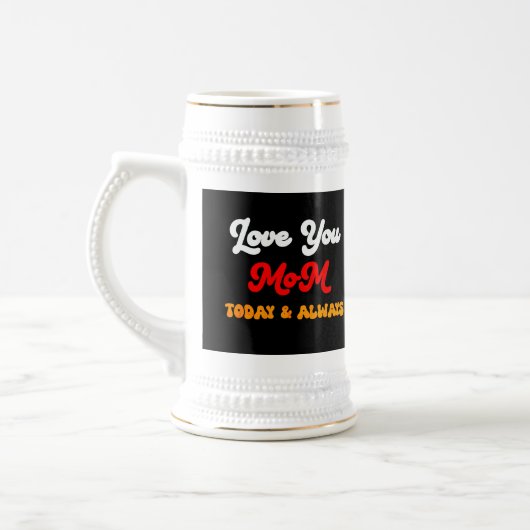 Liebe Sie Mama heute und immer | Tasse des Muttert (Links)