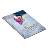 Liebe Sie, Mama Journal - Gold Glitzer Notizblock (Rechte Seite)