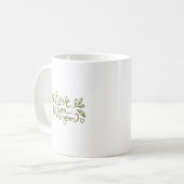 LIEBE SIE MAMA KAFFEETASSE (Vorderseite Links)