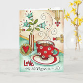 Liebe Sie Mama… Karte der Mutter Tages (Gelbe Blume)