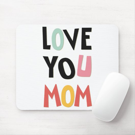 Liebe Sie Mama Maus-Pad Mousepad (Mit Mouse)