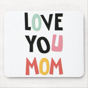 Liebe Sie Mama Maus-Pad Mousepad