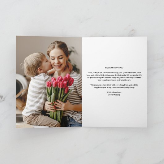 Liebe Sie Mama Mütter Tag Karte (Innenseite)