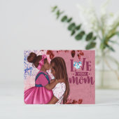 Liebe Sie Mama Mutter und Kind Muttertag Postkarte (Stehend Vorderseite)