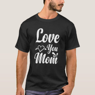 Liebe Sie Mama Mutterschaft Muttertag beste Mommy T-Shirt