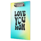 Liebe Sie Mama Muttertag Design-51727 Klemmbrett (Links)