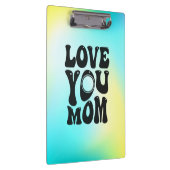 Liebe Sie Mama Muttertag Design-51727 Klemmbrett (Rechts)