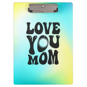 Liebe Sie Mama Muttertag Design-51727 Klemmbrett