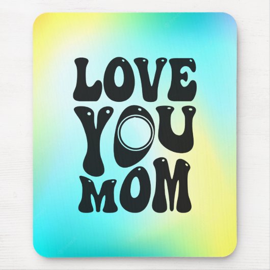 Liebe Sie Mama Muttertag Design-51727 Mousepad (Vorne)