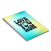 Liebe Sie Mama Muttertag Design-51727 Notizblock (Rechte Seite)