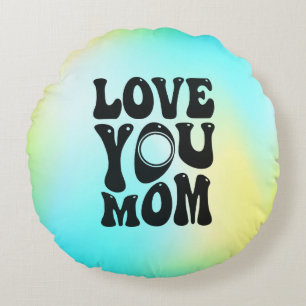 Liebe Sie Mama Muttertag Design-51727 Rundes Kissen