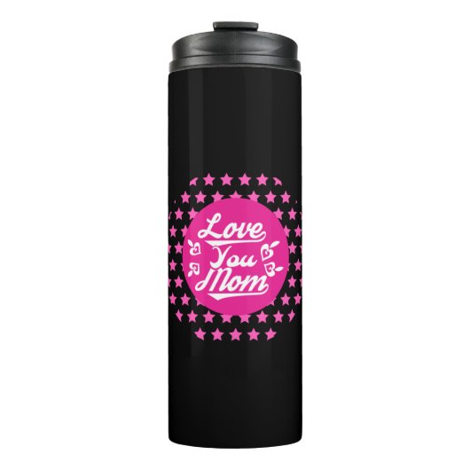 Liebe Sie Mama Muttertagsdesign-11996 Thermosbecher (Vorderseite)