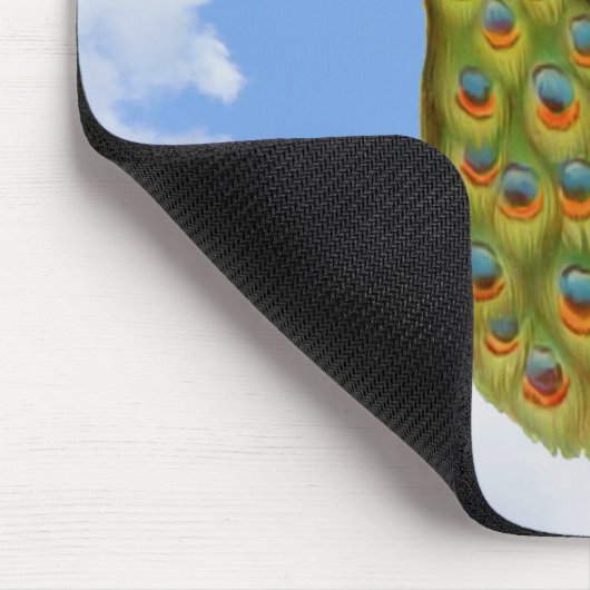 Liebe Sie Mama Peacock Personalisiert Mousepad (Ecke)