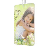Liebe Sie Mama Personalisiertes Foto Herzform Autolufterfrischer (Links)