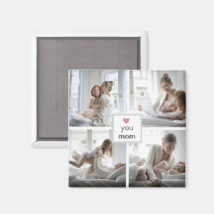 Liebe Sie Mama - Personalisiertes Geschenk Foto Ma Magnet