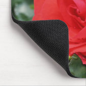 Liebe Sie Mama Rote Rose Blume Personalisiert Mousepad (Ecke)