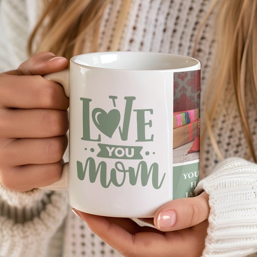 Liebe Sie Mama sagen Grünen Muttertagsgeschenk Kaffeetasse