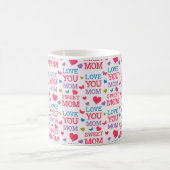 Liebe Sie Mama Sweet Mama Quotes Kaffeetasse (Mittel)